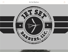 Tablet Screenshot of jetsetbarbers.com